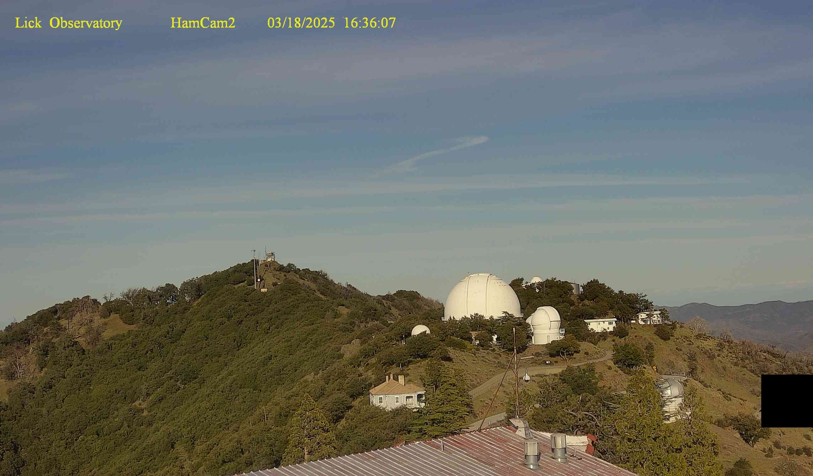 Webcam Lick Observatory San Jose CA San Jose United States of America - Webcams Abroad live images